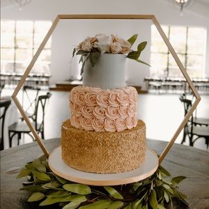 Geometric Cake Stand